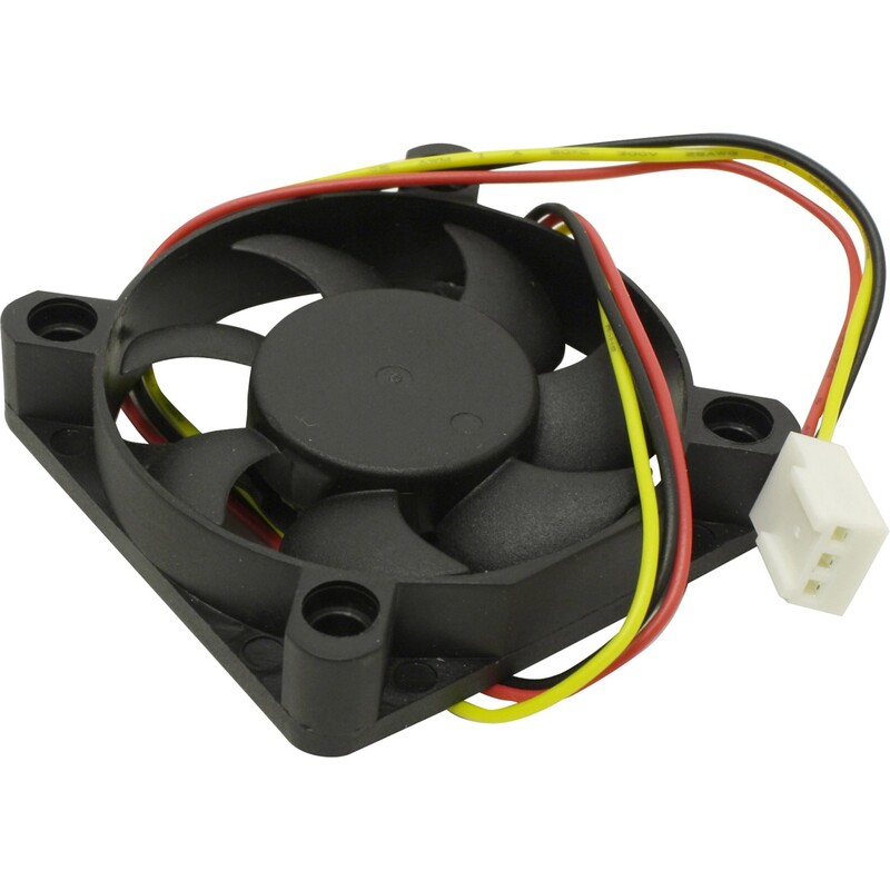 Вентилятор Titan TFD-5010M12Z, 50х50х10мм, 3-pin, черный