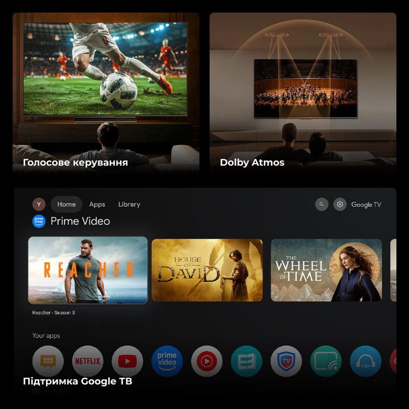Телевизор Dreame Aura Mini LED 4K TV 55S100