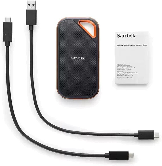 Накопитель внешний SSD 4TB SanDisk Extreme Pro (SDSSDE81-4T00-G25)