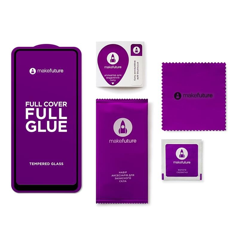 Захисне скло MakeFuture для Samsung Galaxy A21s SM-A217 Full Cover Full Glue, 0.25mm (MGF-SA21S)