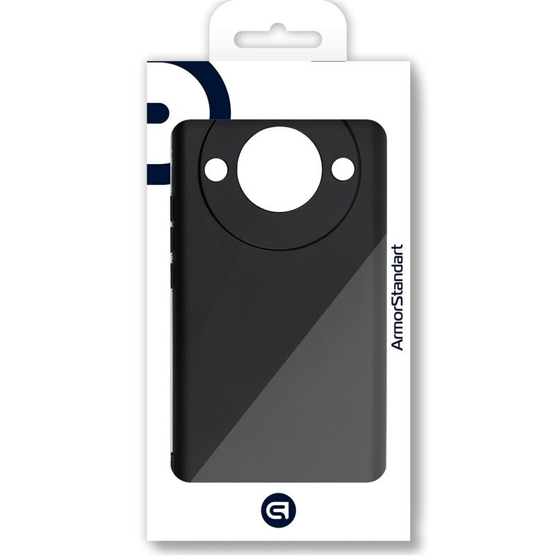 Чехол-накладка Armorstandart Matte Slim Fit для Honor X40 Camera cover Black (ARM69395)