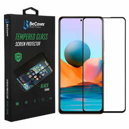 Защитное стекло BeCover для Xiaomi Redmi Note 10 5G Black (706653)