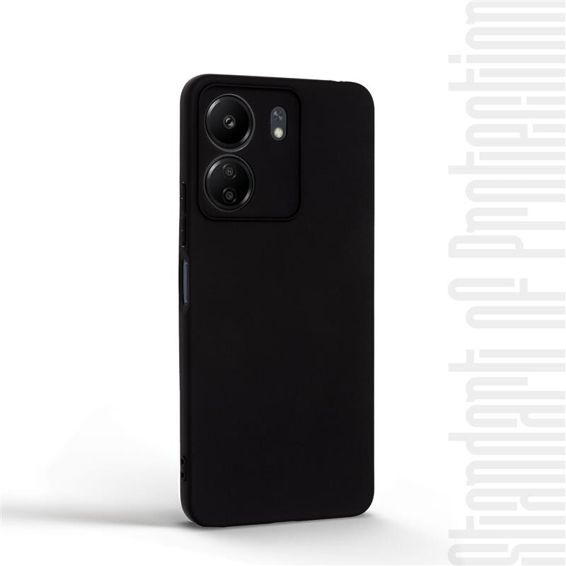 Чохол-накладка Armorstandart Matte Slim Fit для Xiaomi Redmi 13C/Poco C65 Camera cover Black (ARM72470)