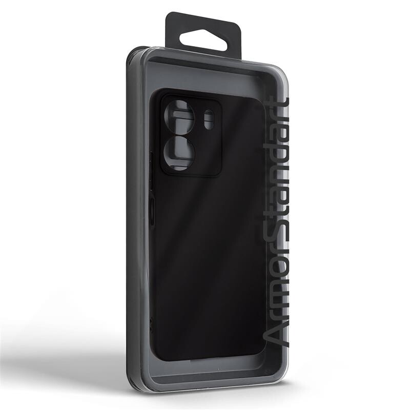 Чохол-накладка Armorstandart Matte Slim Fit для Xiaomi Redmi 13C/Poco C65 Camera cover Black (ARM72470)