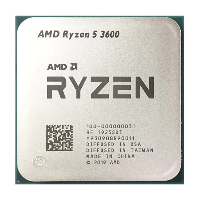 Процесор AMD Ryzen 5 3600 (3.6GHz 32MB 65W AM4) Tray (100-000000031)
