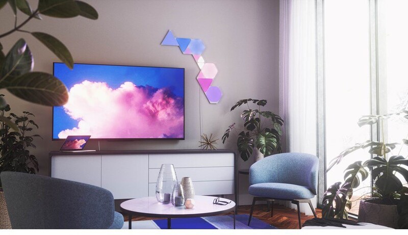 Умная система освещения Nanoleaf Shapes Triangles Starter Kit Apple HomeKit, 9 шт. (NL47-0002TW-9PK)