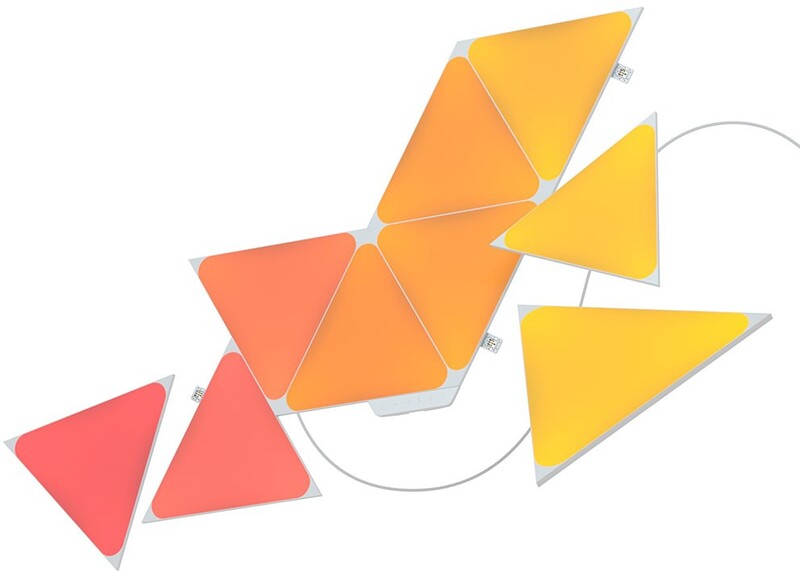Умная система освещения Nanoleaf Shapes Triangles Starter Kit Apple HomeKit, 9 шт. (NL47-0002TW-9PK)