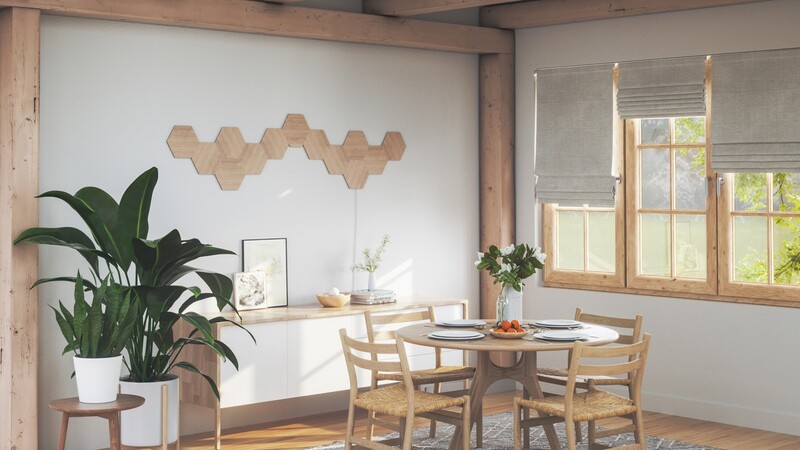 Розумна система освітлення Nanoleaf Elements - Hexagons Starter Kit Apple HomeKit, 13 шт. (NL52-K-3002HB-13PK)