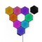 Фото - Умная система освещения Nanoleaf Shapes Ultra Black Hexagons Starter Kit, Apple HomeKit, 9 шт. (NL42-0102HX-9PK) | click.ua