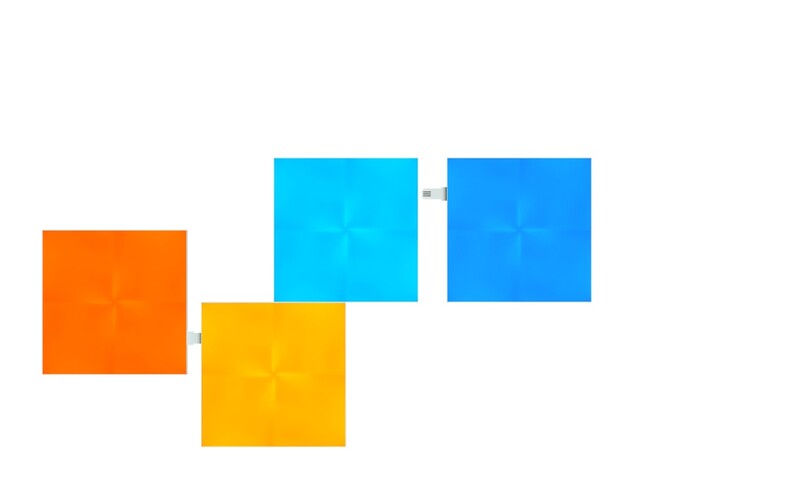 Пакет розширення Nanoleaf Canvas Expansion Pack Apple HomeKit, 4 шт. (NL29-0001SW-4PK)