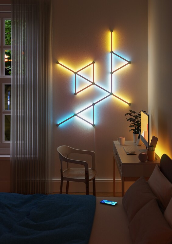 Додаткові панелі Nanoleaf Lines Expansion Pack Apple HomeKit, 3 шт. (NL59-E-0001LW-3PK)