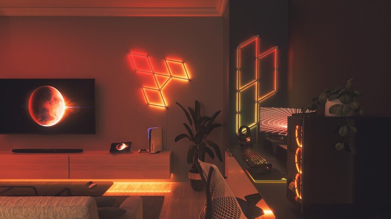 Додаткові панелі Nanoleaf Lines Expansion Pack Apple HomeKit, 3 шт. (NL59-E-0001LW-3PK)