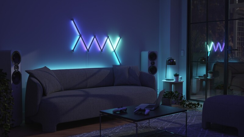 Додаткові панелі Nanoleaf Lines Expansion Pack Apple HomeKit, 3 шт. (NL59-E-0001LW-3PK)