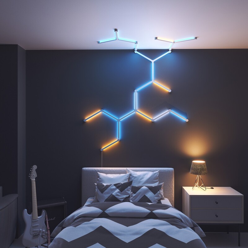 Гнучкі з`єднувачі Nanoleaf Lines Flex Connectors, 3 шт. (NC59-0004)