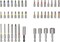 Фото - Набір біт Bosch Extra Hard Screwdriver Bit Set, 43шт, магнітний тримач (2.607.017.723) | click.ua