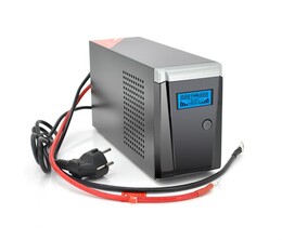 ИБП Ritar RTSW-600 LCD, Lin.int., 1xSchuko, металл (RTSW-600 D12/07387)