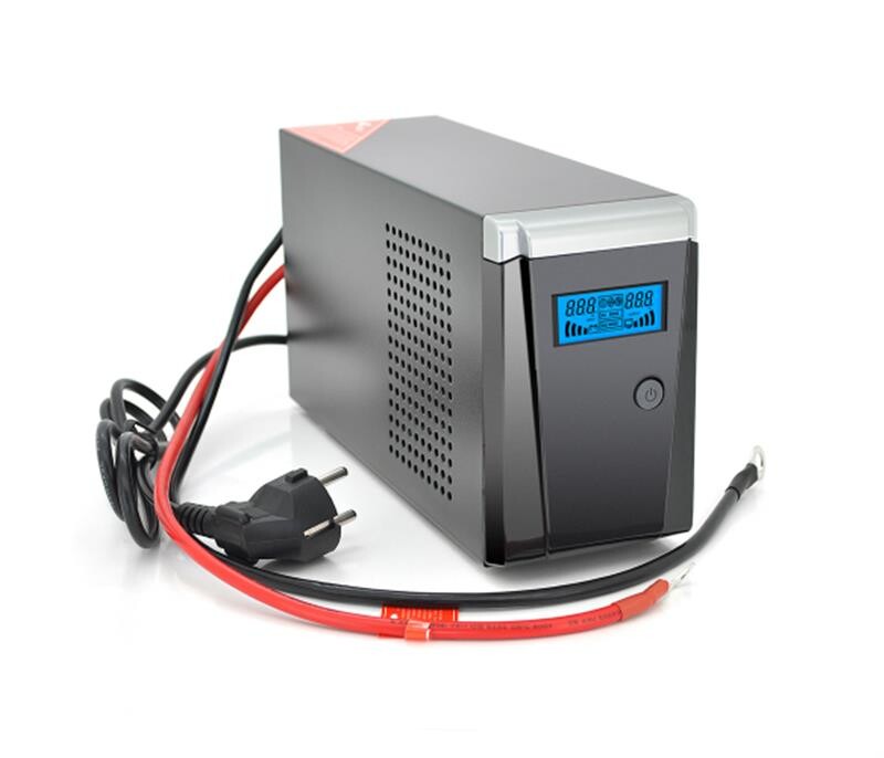 ИБП Ritar RTSW-600 LCD, Lin.int., 1xSchuko, металл (RTSW-600 D12/07387)