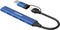 Фото - Концентратор USB Type-C Canyon DS-02 4-в-1 Blue (CNS-TDS02BL) | click.ua