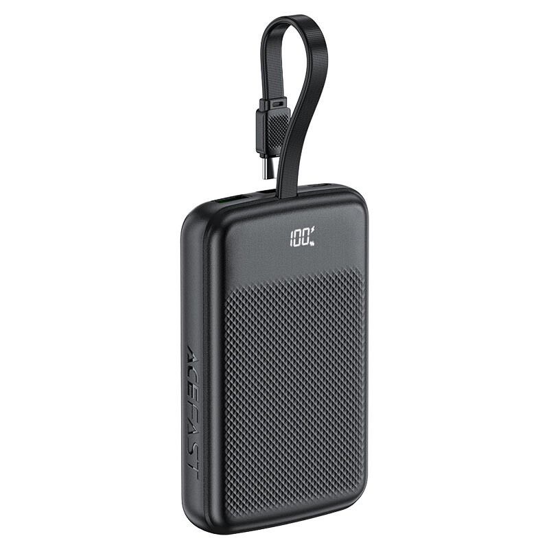 Універсальна мобільна батарея Acefast M13 10000mAh 22.5W Black (6974316283959)