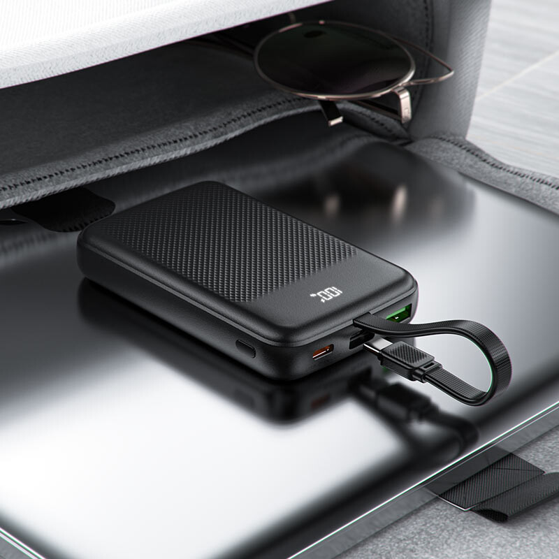 Універсальна мобільна батарея Acefast M13 10000mAh 22.5W Black (6974316283959)