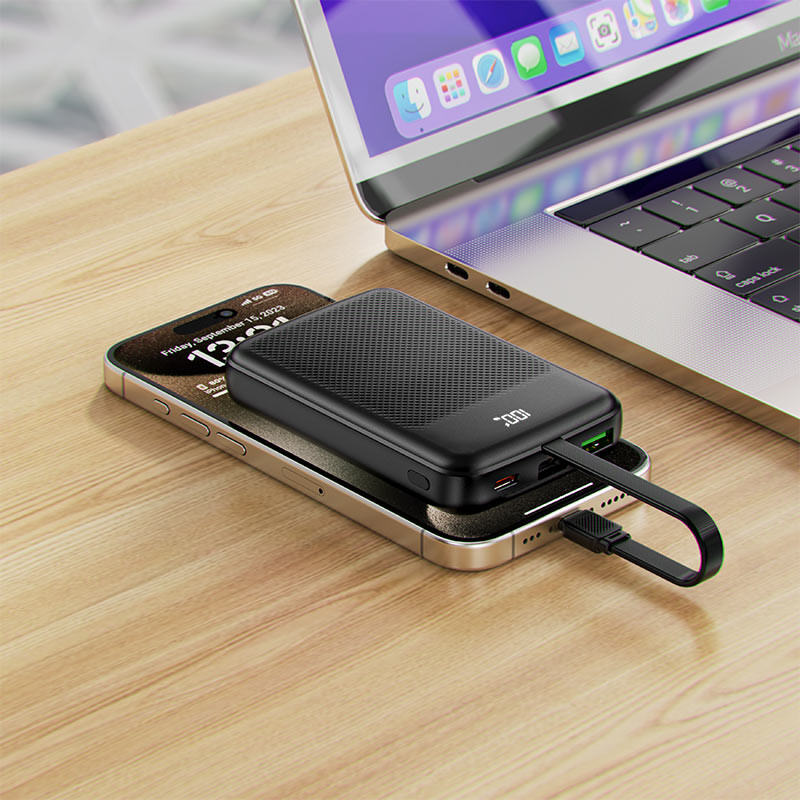 Універсальна мобільна батарея Acefast M13 10000mAh 22.5W Black (6974316283959)