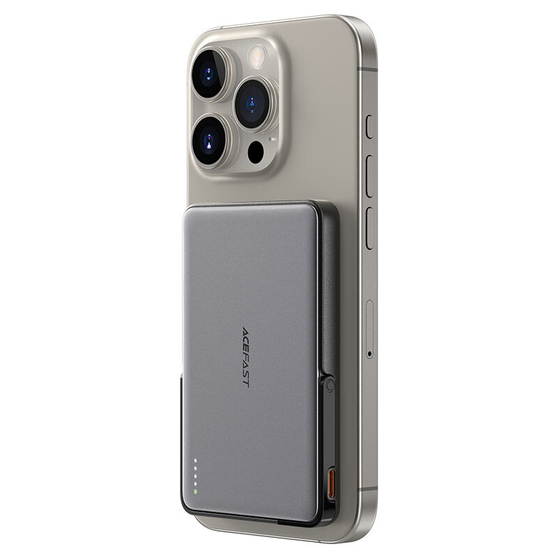 Універсальна мобільна батарея Acefast M16 5000mAh 18W Black (6974316283997)
