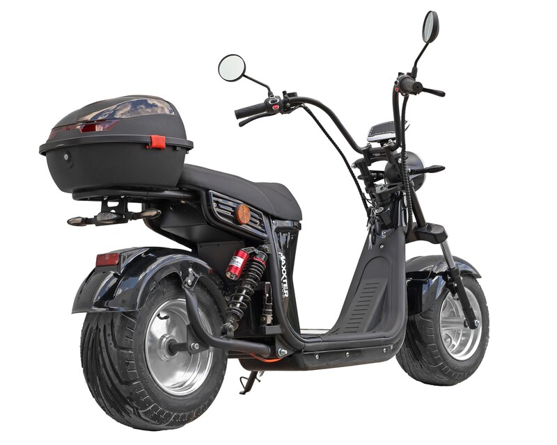 Электроскутер Maxxter Rock 2.0 Black
