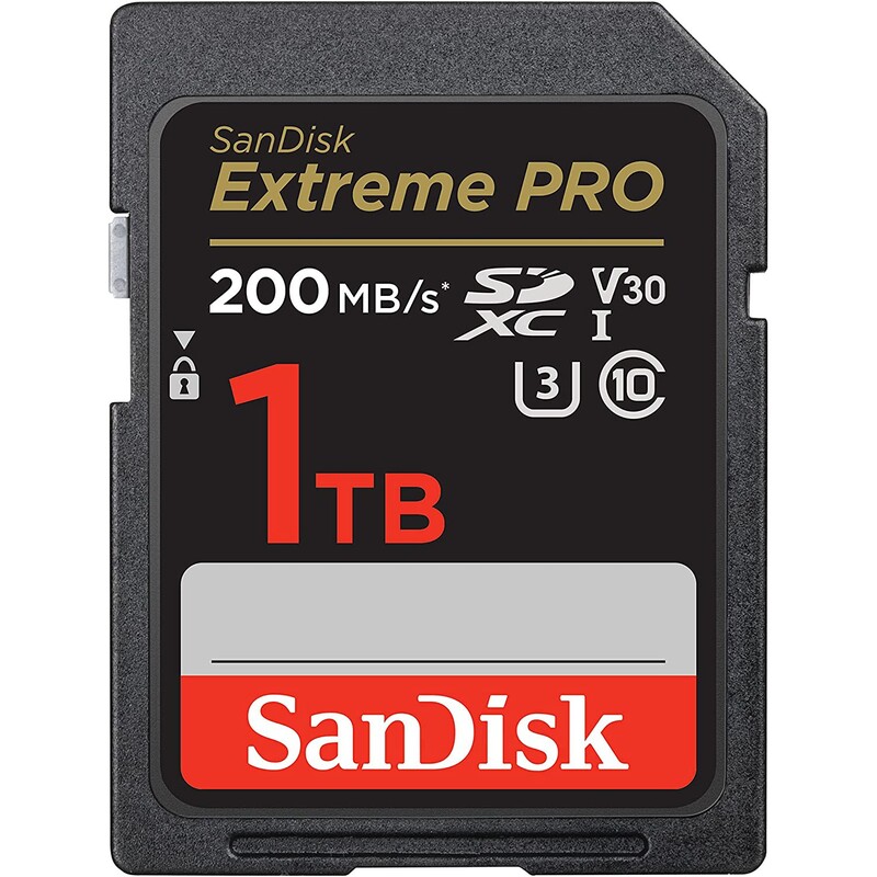 Карта памяти SDXC 1TB UHS-I/U3 Class 10 SanDisk Extreme Pro R200/W140MB/s (SDSDXXD-1T00-GN4IN)