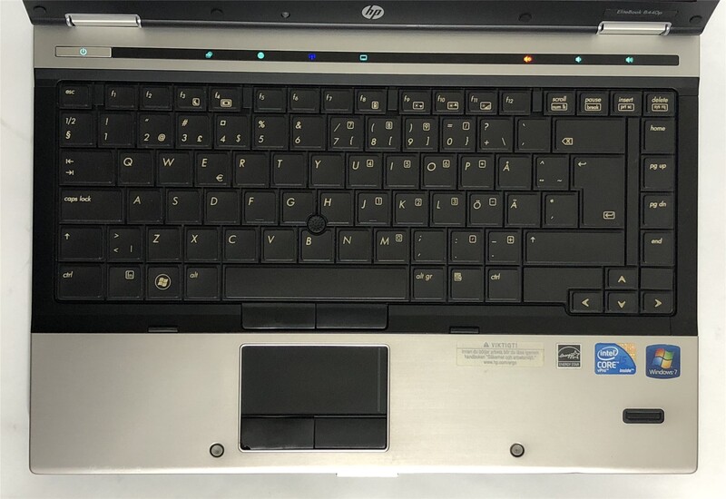 Ноутбук HP Elitebook 8440p / 14" (1366x768) / i5-520M / 8GB / 250GB HDD / Win10Pro / сканер відбитка - Б/в