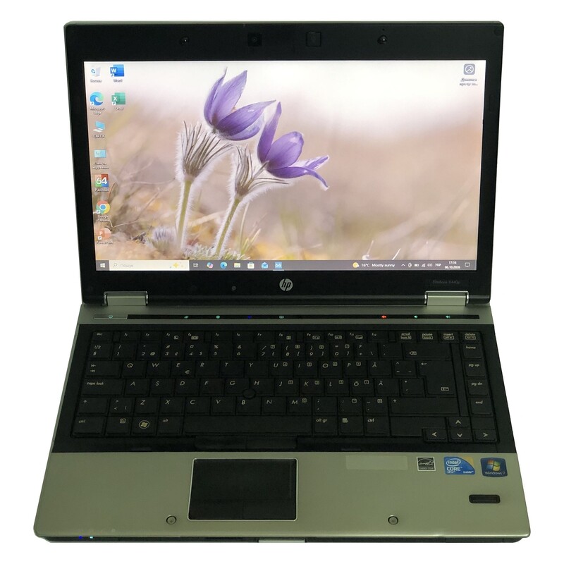 Ноутбук HP Elitebook 8440p / 14" (1366x768) / i5-520M / 8GB / 250GB HDD / Win10Pro / сканер відбитка - Б/в