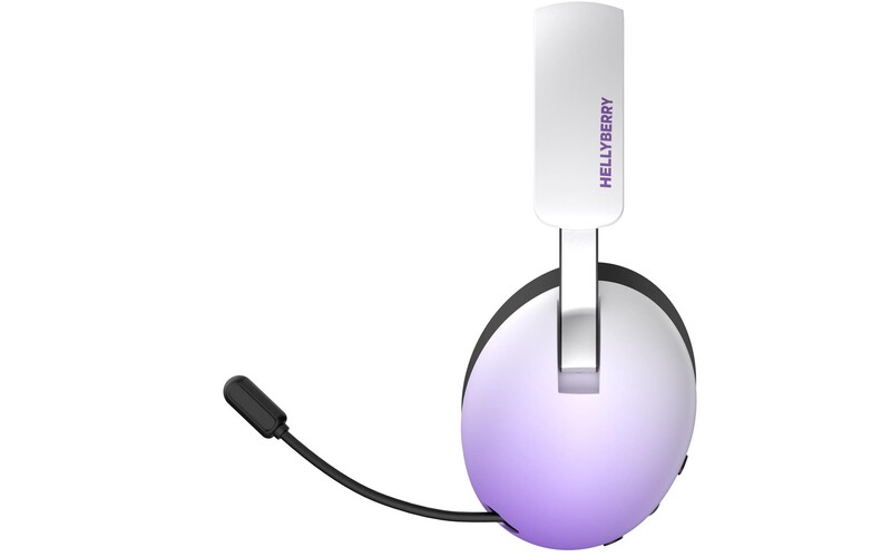 Bluetooth-гарнитура Hator Hellyberry HH30 Pro Wireless White/Violet (HH30_PRO_wireless_WV)