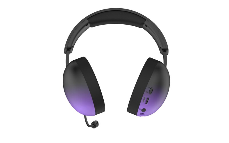 Bluetooth-гарнитура Hator Hellyberry HH30 Pro Wireless Black/Violet (HH30_PRO_wireless_BV)