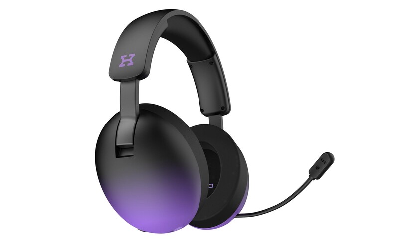 Bluetooth-гарнитура Hator Hellyberry HH30 Pro Wireless Black/Violet (HH30_PRO_wireless_BV)