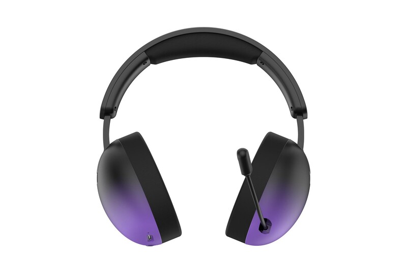 Bluetooth-гарнитура Hator Hellyberry HH30 Pro Wireless Black/Violet (HH30_PRO_wireless_BV)