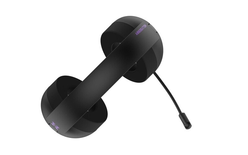 Bluetooth-гарнитура Hator Hellyberry HH30 Pro Wireless Black/Violet (HH30_PRO_wireless_BV)