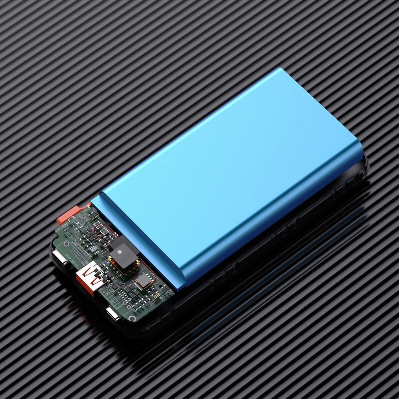 Универсальная мобильная батарея Dudao K15Pro 20000mAh 22.5W Black (6977196682430)
