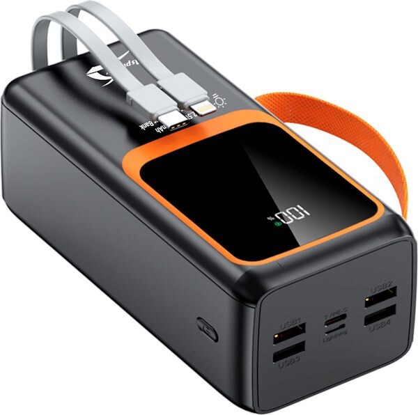 Універсальна мобільна батарея Aspiring Light 50 50000mAh 22.5W Black (PB-L50)