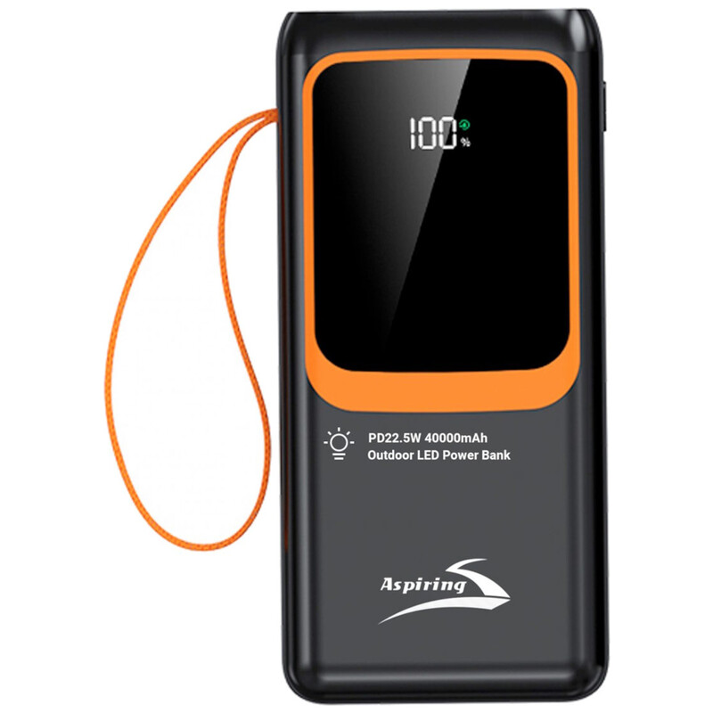 Універсальна мобільна батарея Aspiring Light 50 50000mAh 22.5W Black (PB-L50)