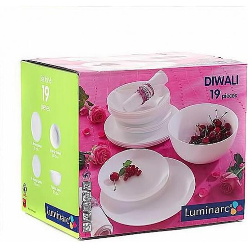 Сервіз столовий Luminarc Diwali (H5869) 19 предметів