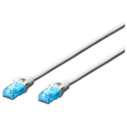 Патч-корд Digitus (DK-1512-050) cat.5e, UTP, 5м, AWG 26/7, PVC, серый