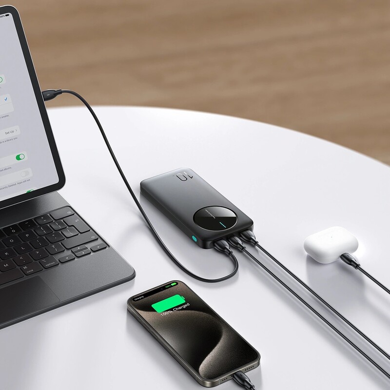 Универсальная мобильная батарея Joyroom 10000mAh 12W Black (JR-PBF12)