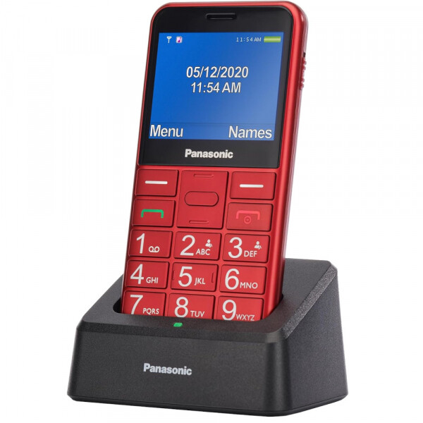 Мобильный телефон Panasonic KX-TU155 Dual Sim Red (KX-TU155EXRN)