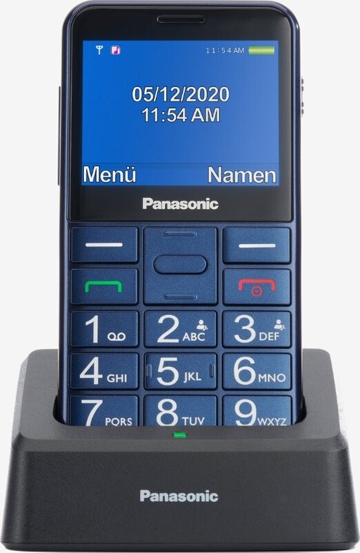 Мобильный телефон Panasonic KX-TU155 Dual Sim Blue (KX-TU155EXCN)