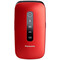 Фото - Мобильный телефон Panasonic KX-TU550 Red (KX-TU550EXR) | click.ua