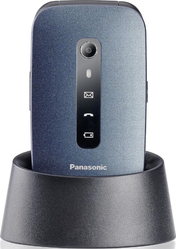 Мобiльний телефон Panasonic KX-TU550 Blue (KX-TU550EXC)