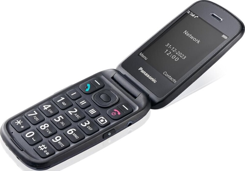 Мобiльний телефон Panasonic KX-TU550 Blue (KX-TU550EXC)