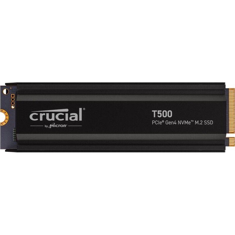 Накопитель SSD 4TB Crucial T500 M.2 2280 NVMe PCIe 4.0 x4 3D NAND (CT4000T500SSD5)