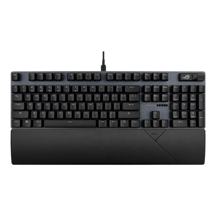 Клавiатура Asus ROG Strix Scope II X Black (90MP03XG-BKMA00)