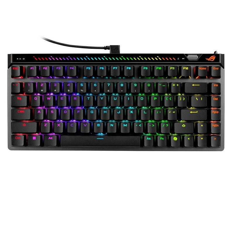 Клавiатура Asus ROG Falchion Ace 75 HE HFX V2 Magnetic Switches Black (90MP047H-BKUA20)