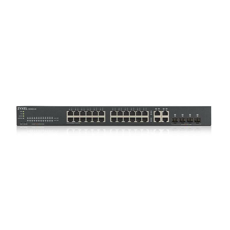 Комутатор ZYXEL GS1920-24V2 (GS1920-24V2-EU0101F) (24xGE, 4xGE/SFP, Smart,NebulaFlex)